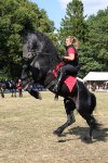 Eddi mit Birgit beim Steigen